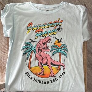 Jurassic Park Kids T-Shirt - Light Blue